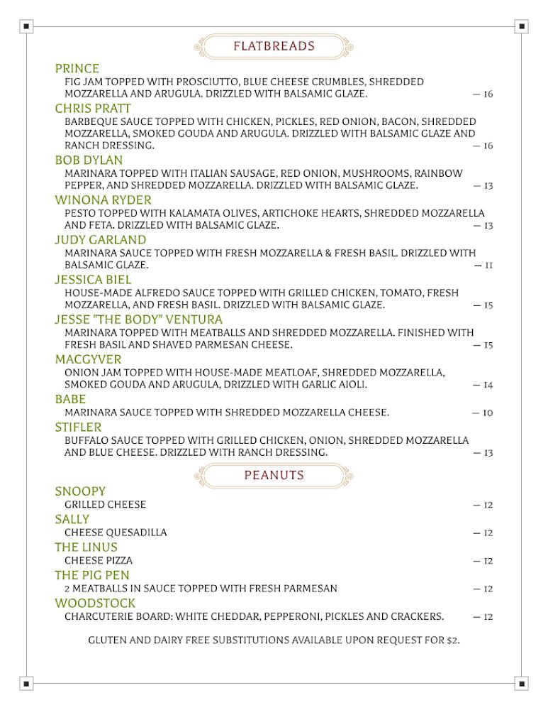 Unwined Up North Menu image 3